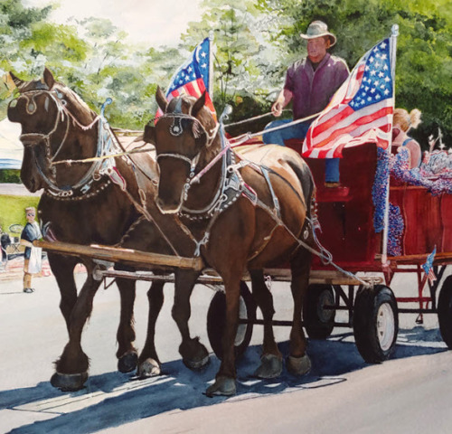 "Patriotic Horsepower" by Keith Shebesta